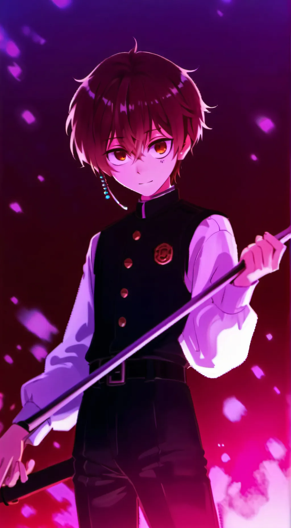 ai character: Hanako background