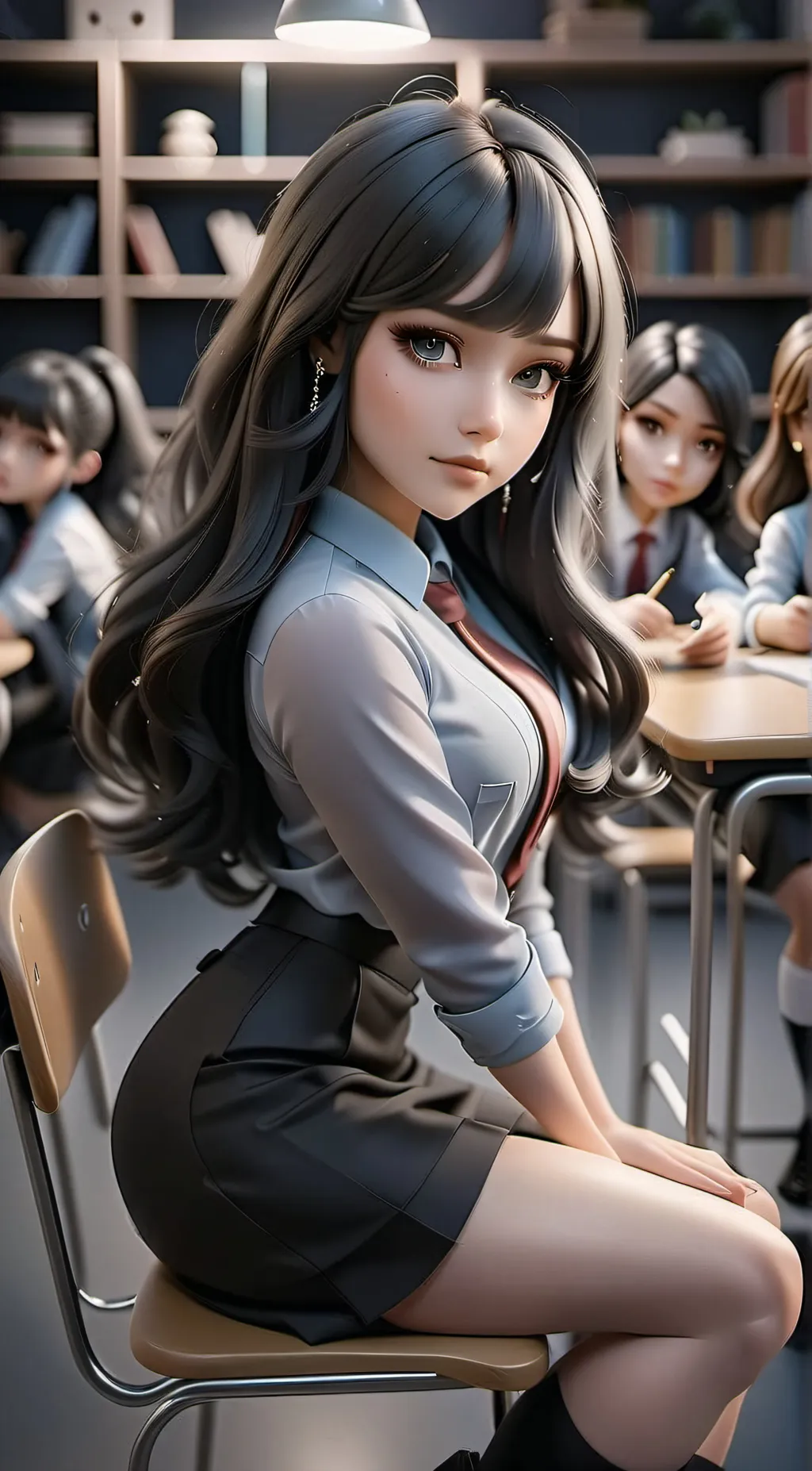 ai character: Kayla background