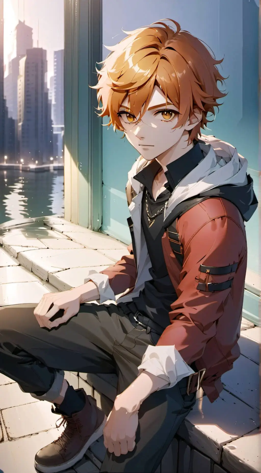 ai character: Zander tmf lander background