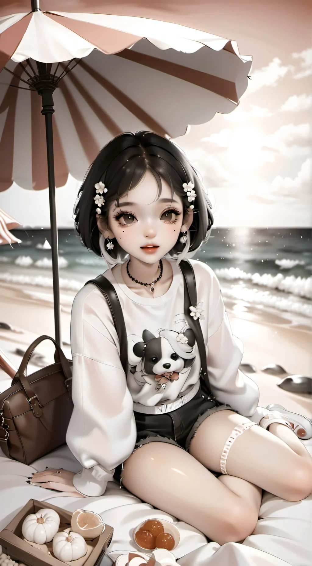 ai character: Lily background