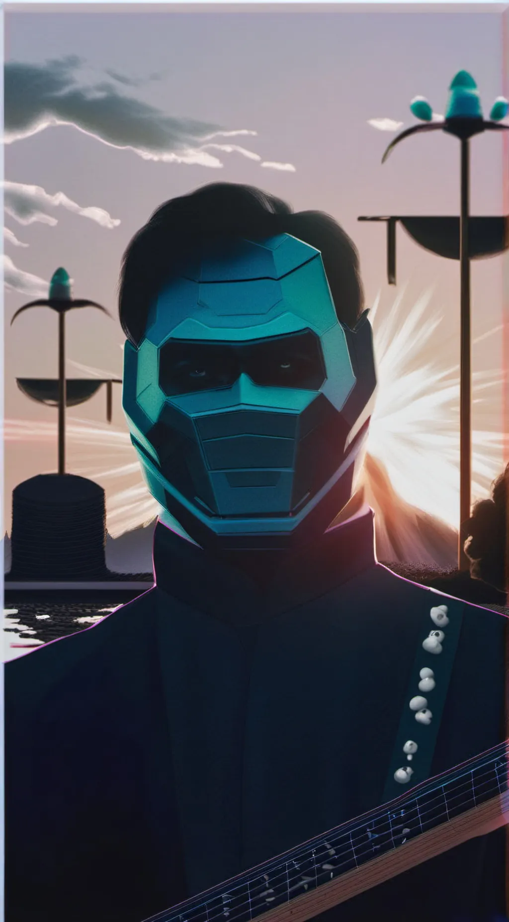 ai character: KUMA background