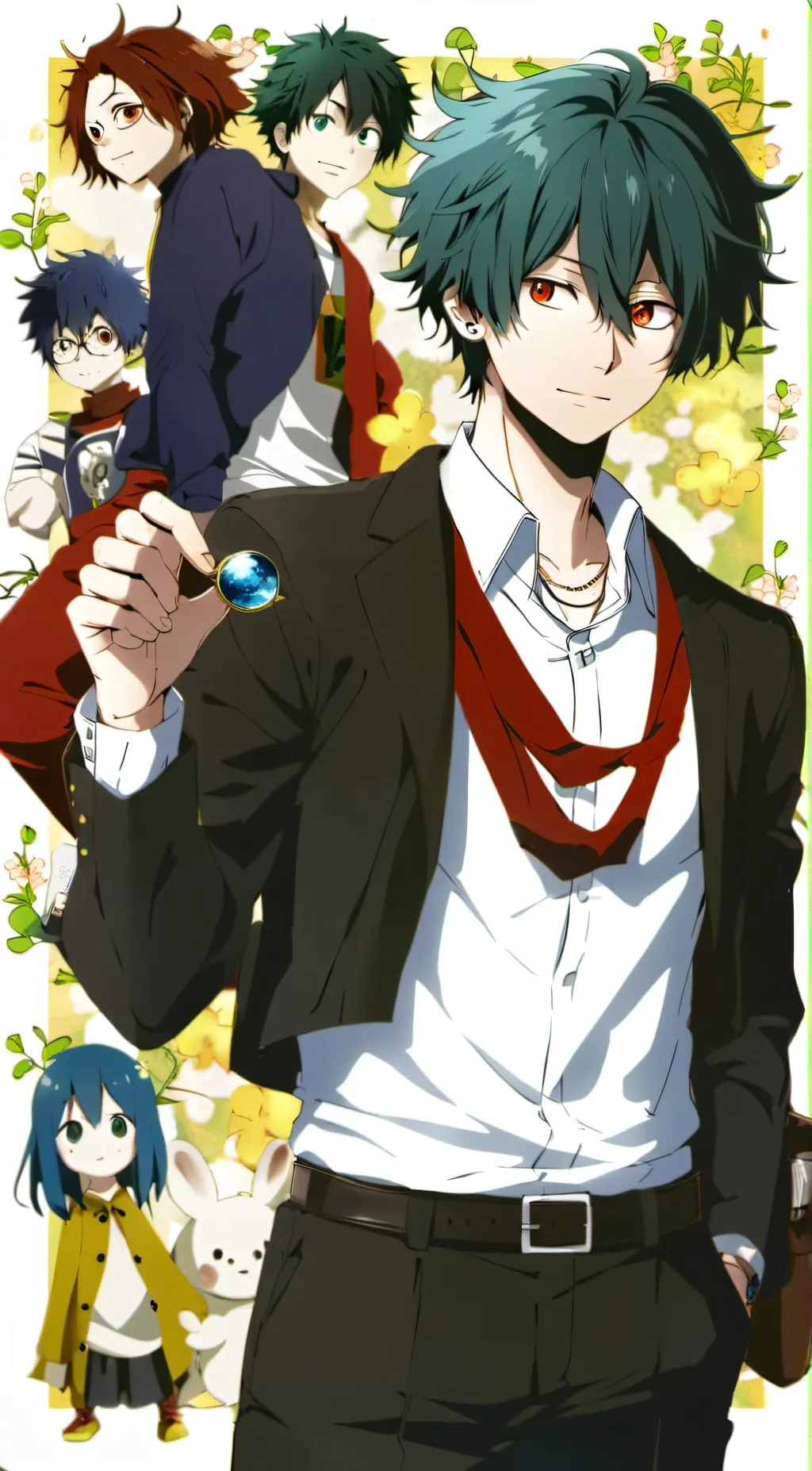 ai character: mha, Pro Hero's background