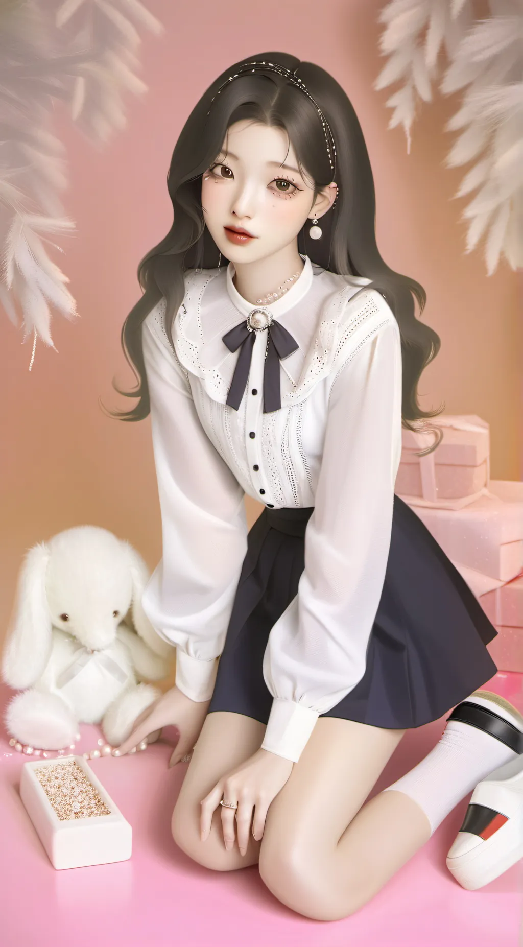 ai character: Maya  background