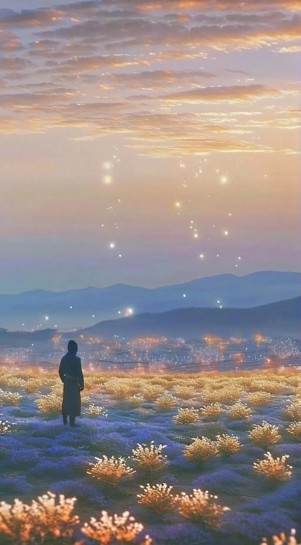 ai character: 😇 Bts background