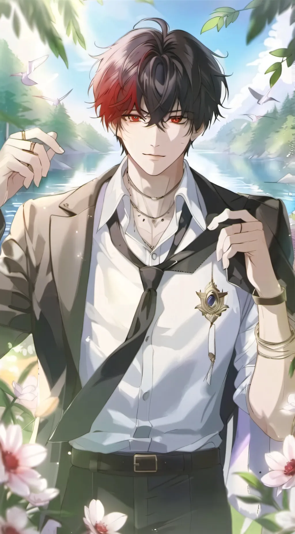 ai character: Leo background