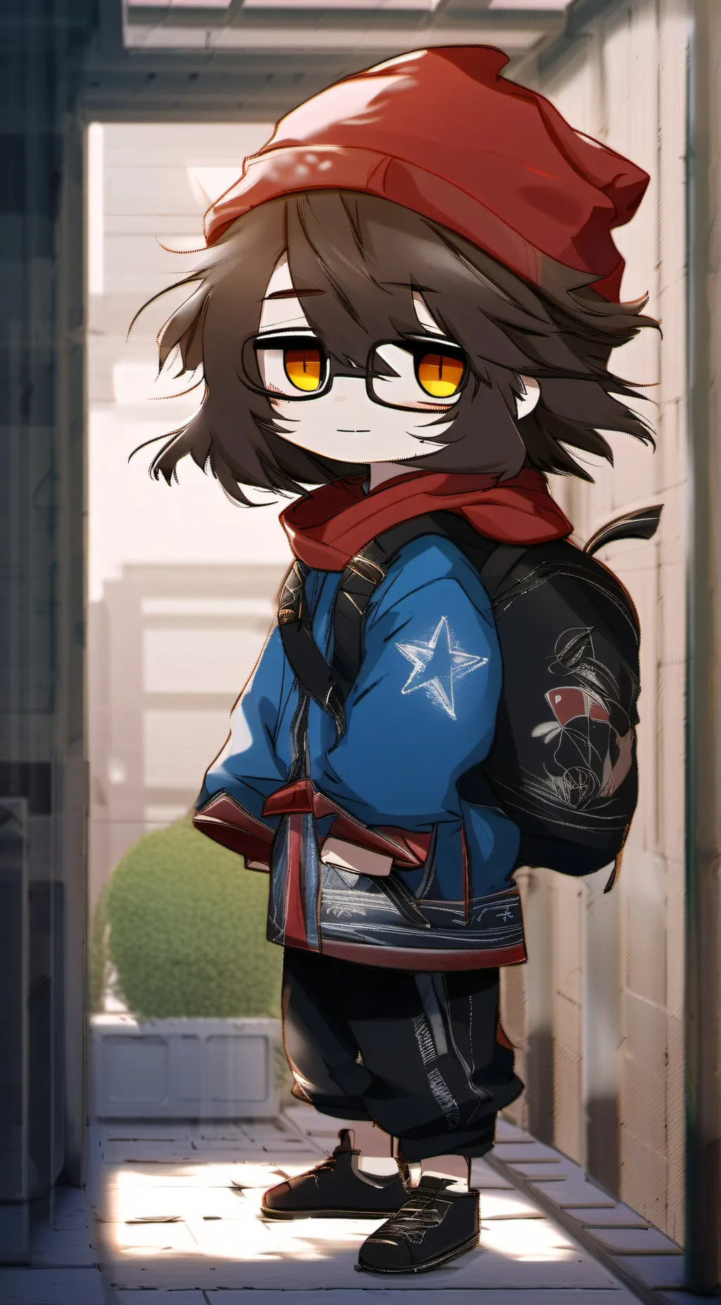 ai character: pomni background