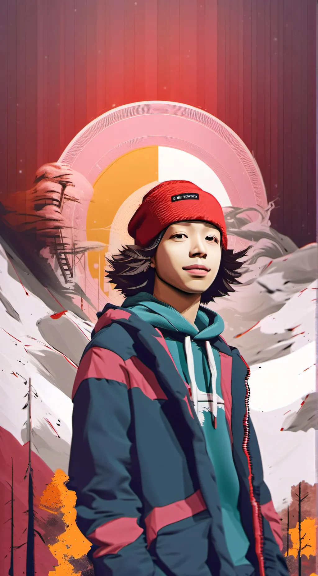 ai character: Colby  background