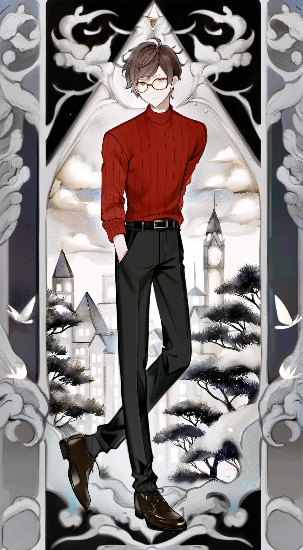 ai character: Tord background