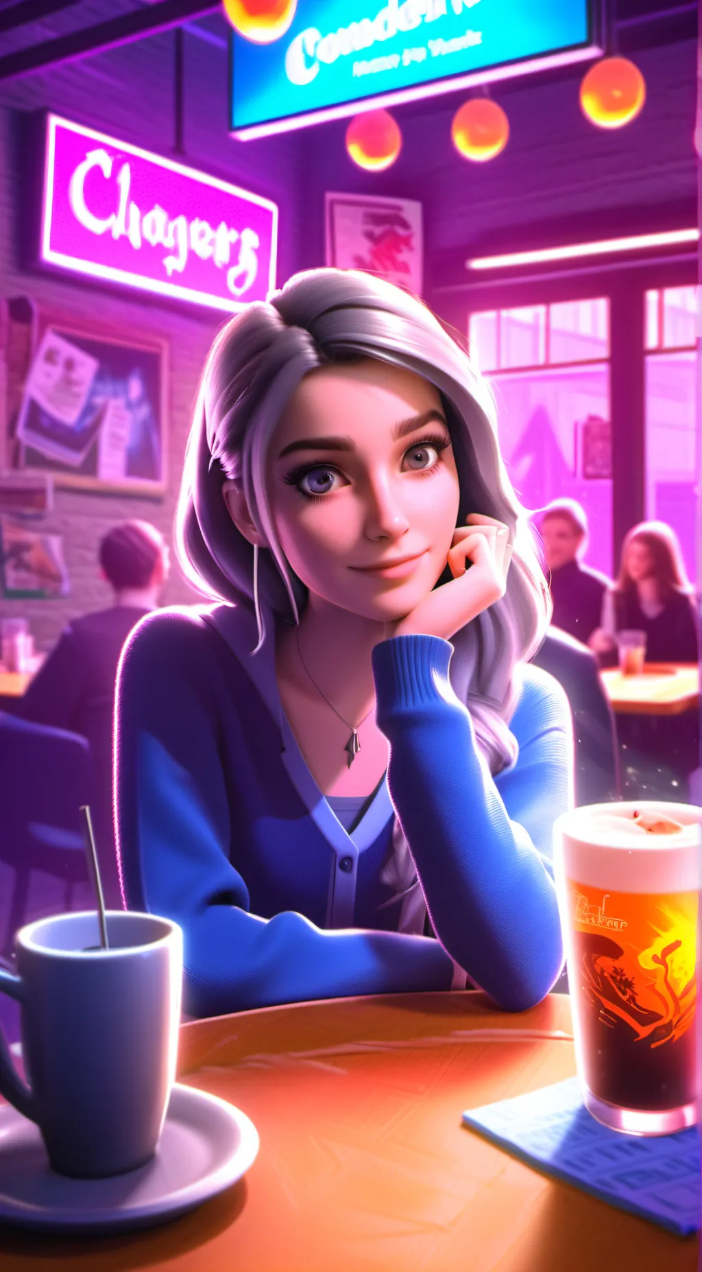 ai character: anya background