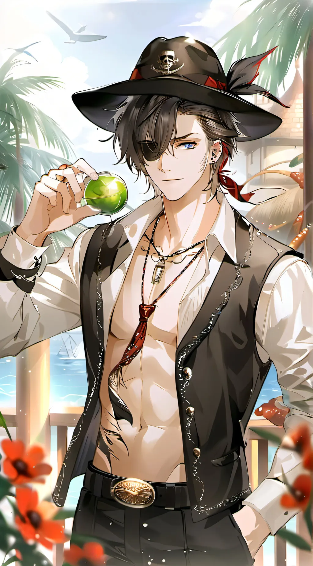 ai character: Charlie  background