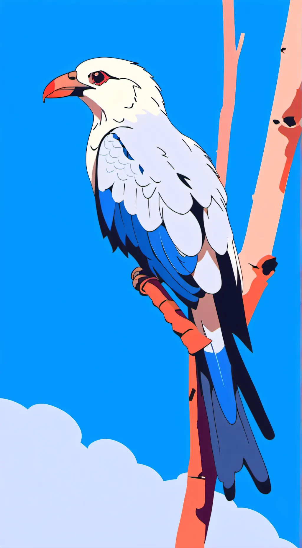 ai character: ur stong parot background