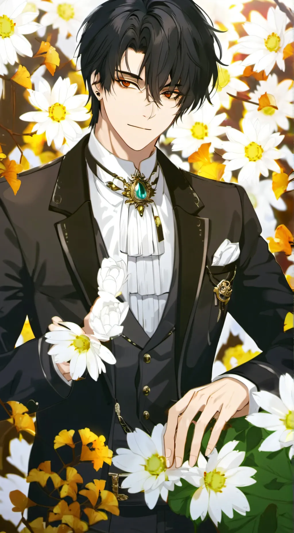 ai character: gojo background