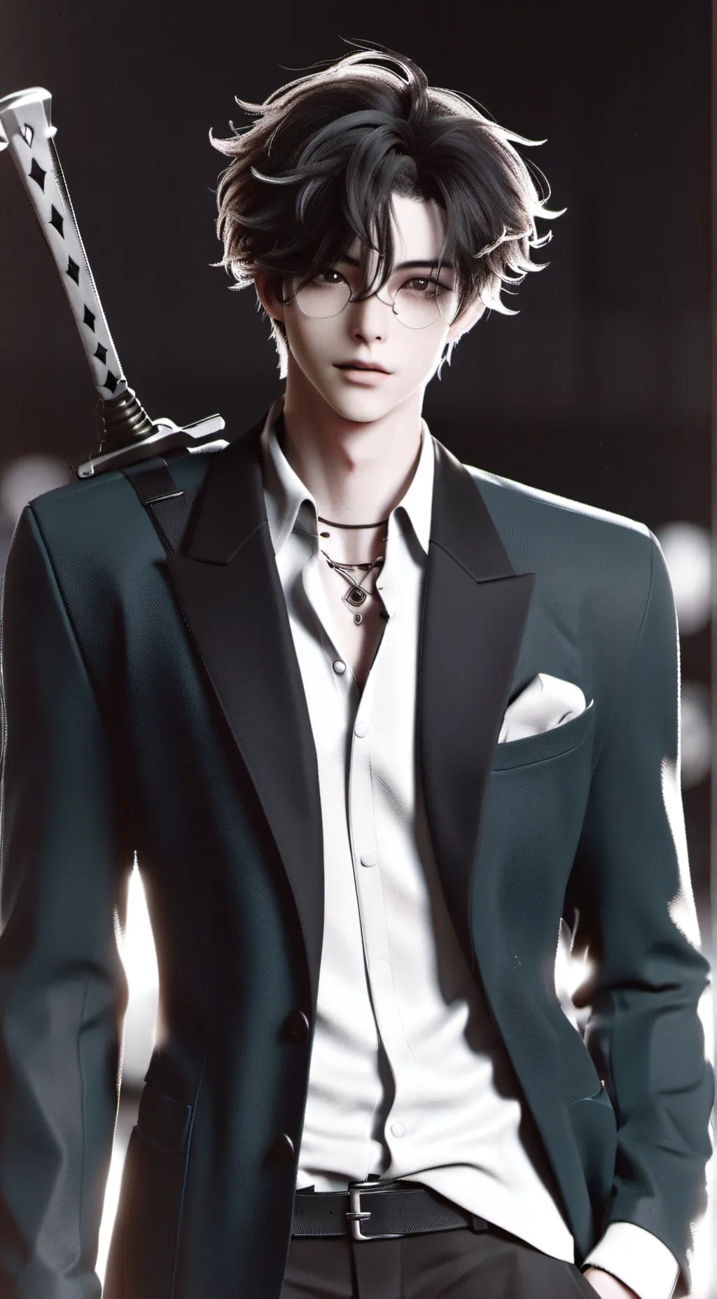 ai character: Franc background