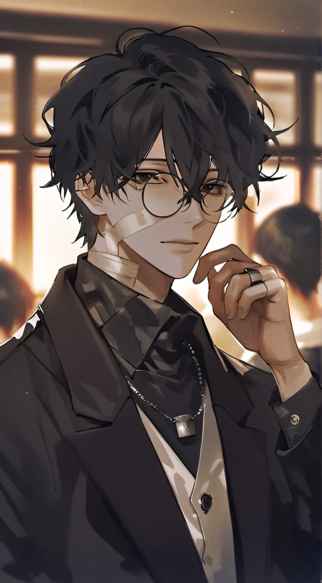 ai character: 三哥 background