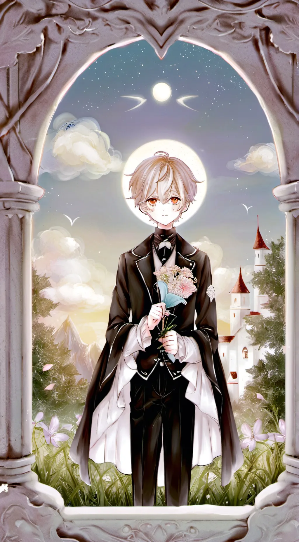 ai character: heavens guard background