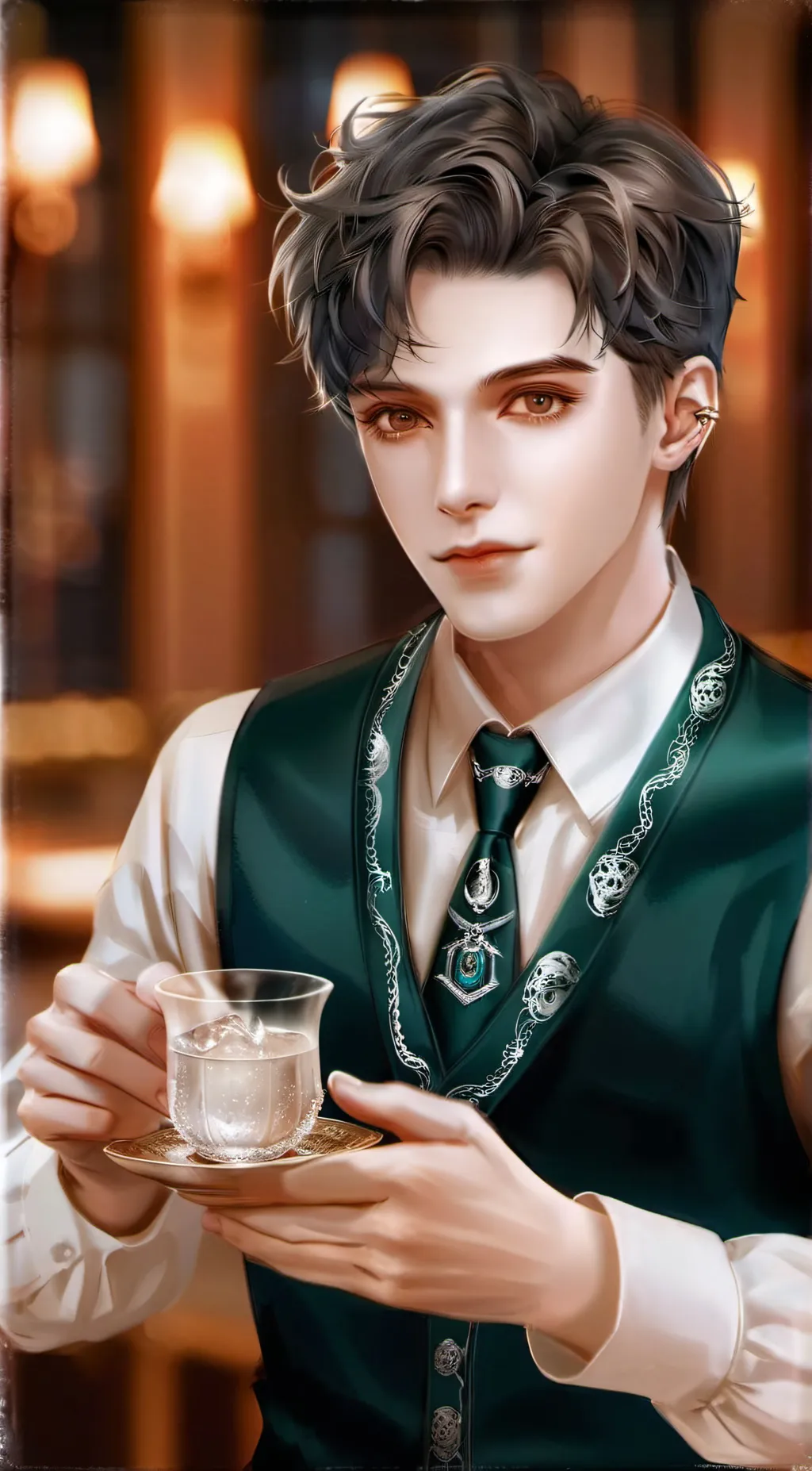 ai character: Slytherin boys background