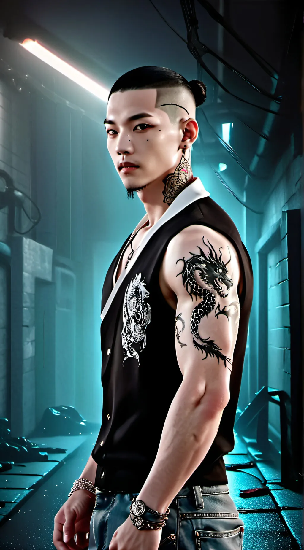 ai character: Takashi Kim background