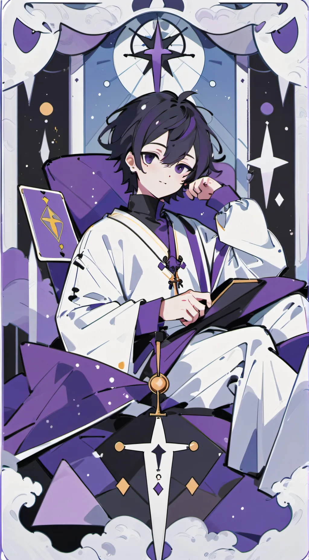 ai character: Leo background