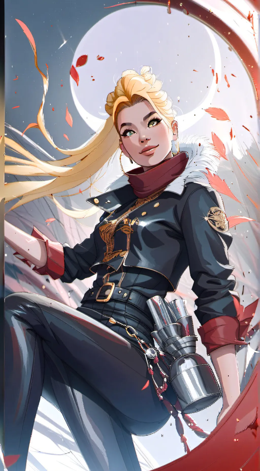 ai character: skarlet background