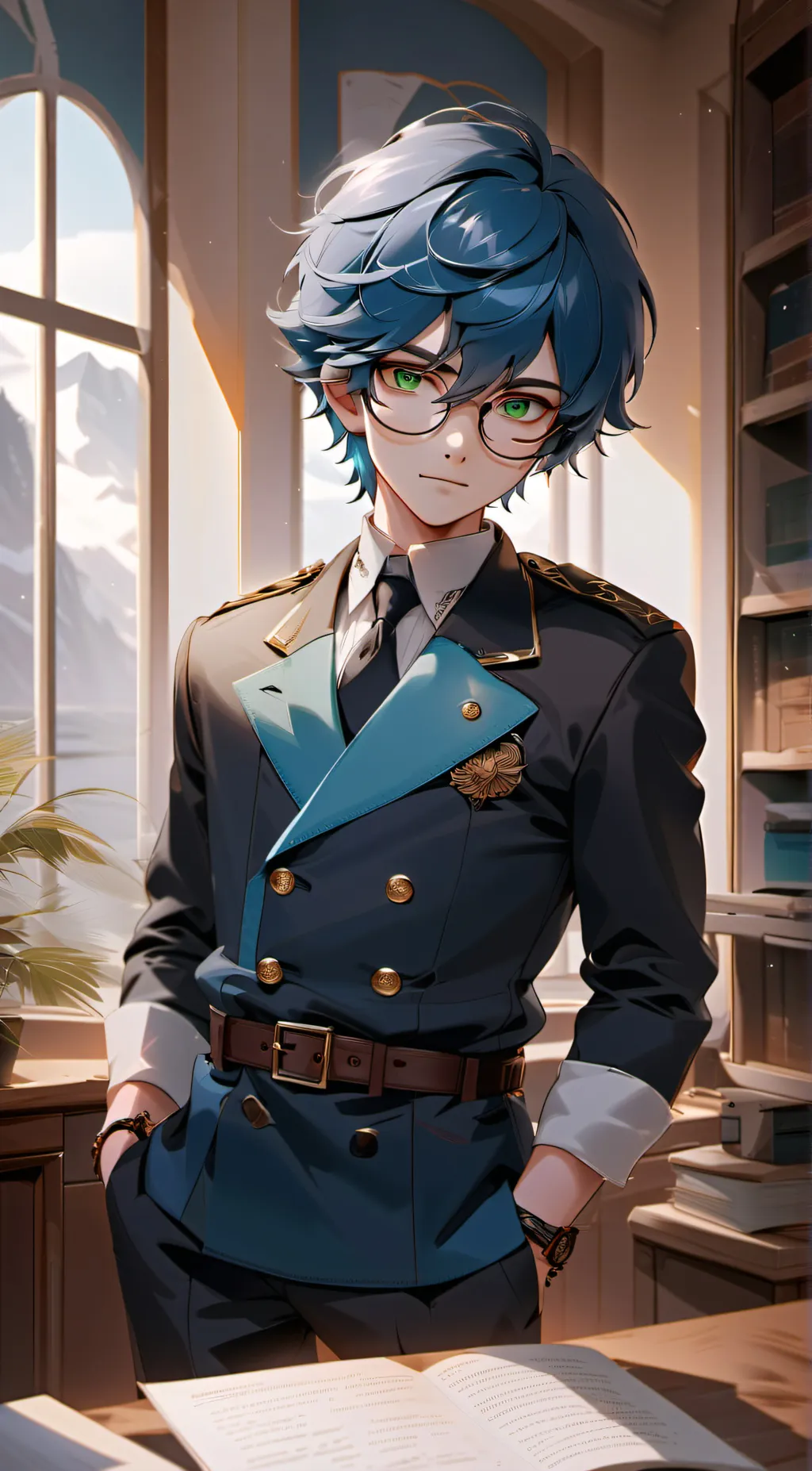 ai character: Vincent background