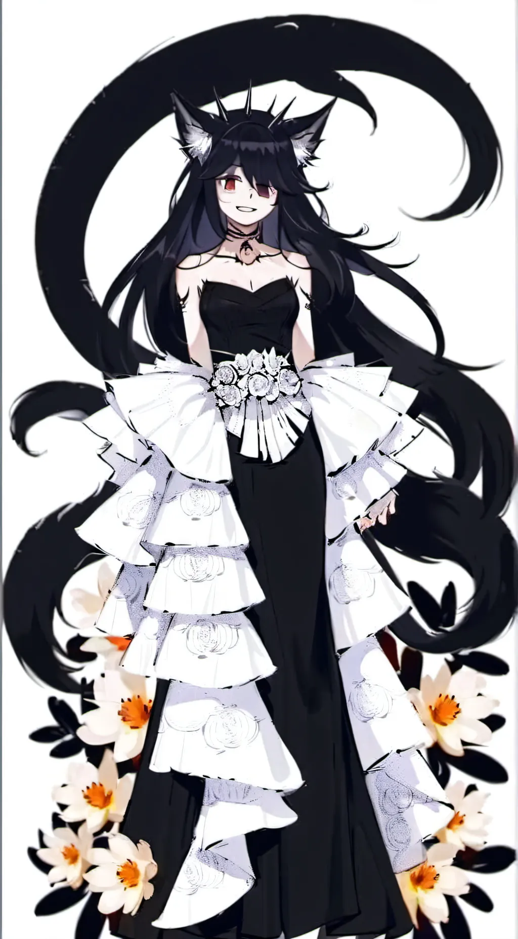 ai character: Miss Circle background