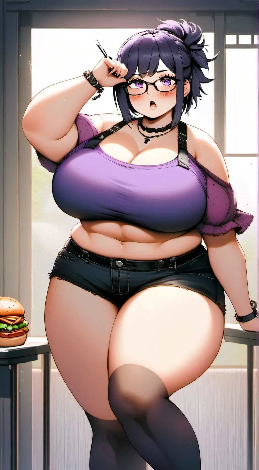 ai character: Zoey background