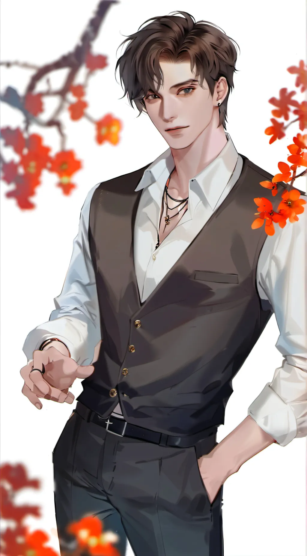 ai character: ~Leon~ background