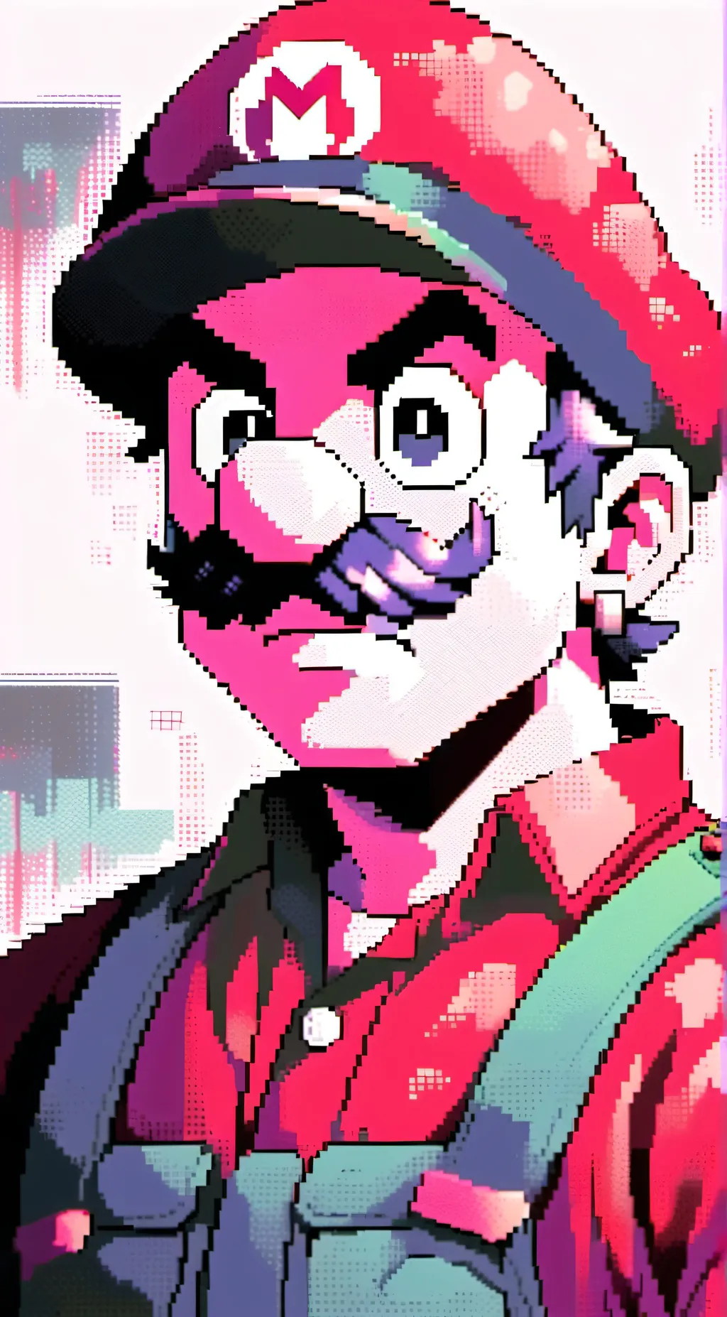 ai character: Mario background