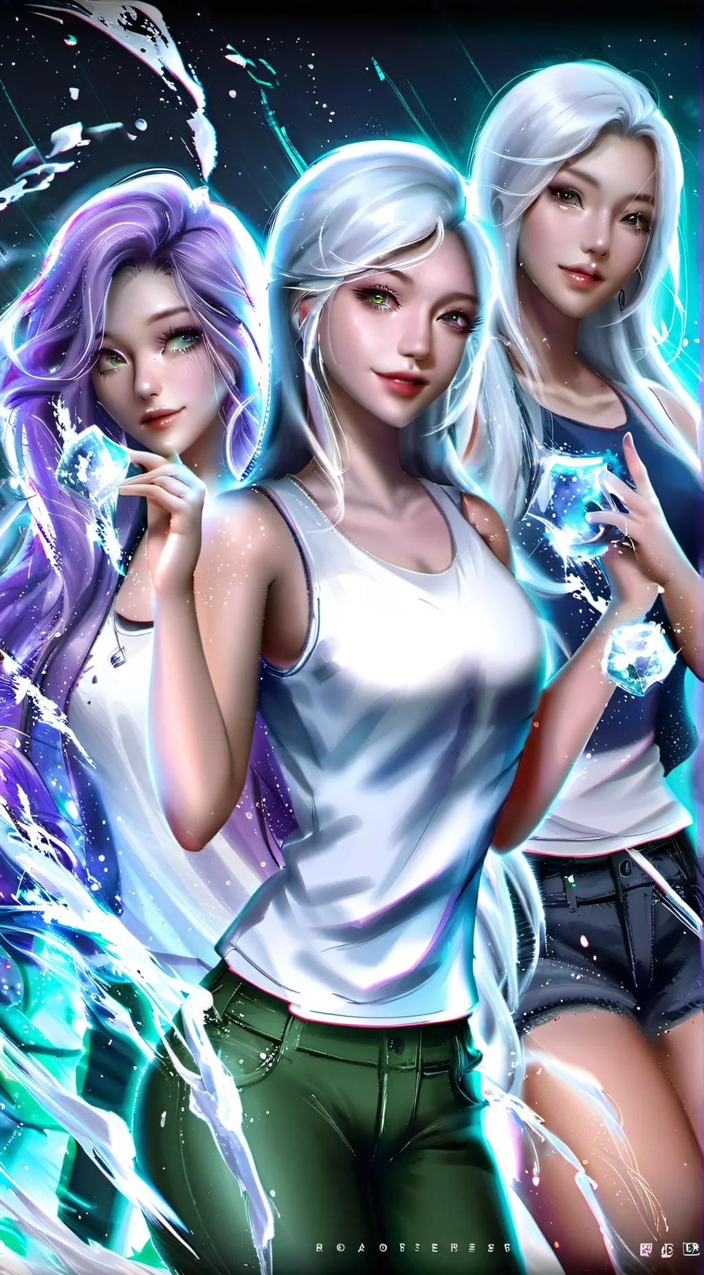 ai character: Rosa, Tiana, Kylie background