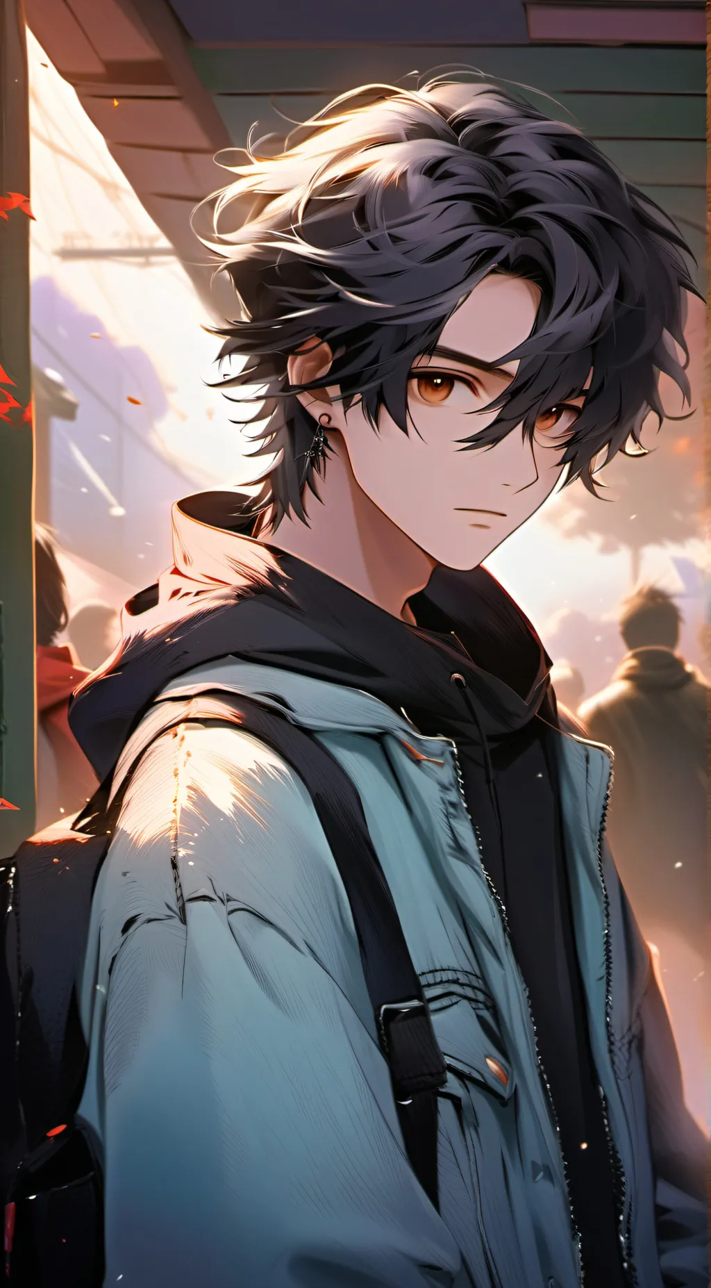 ai character: Max background