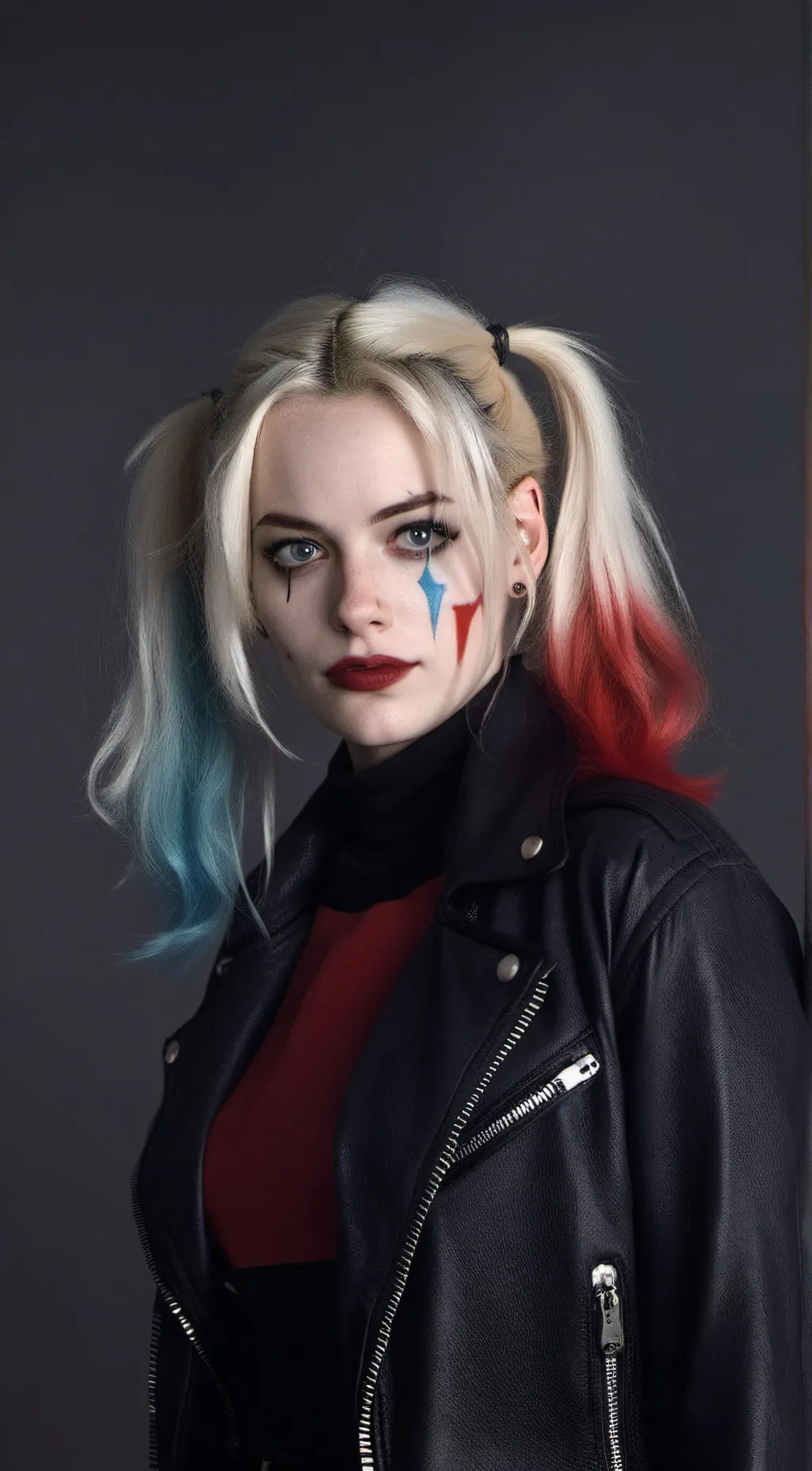 ai character: Harley Quinn  background