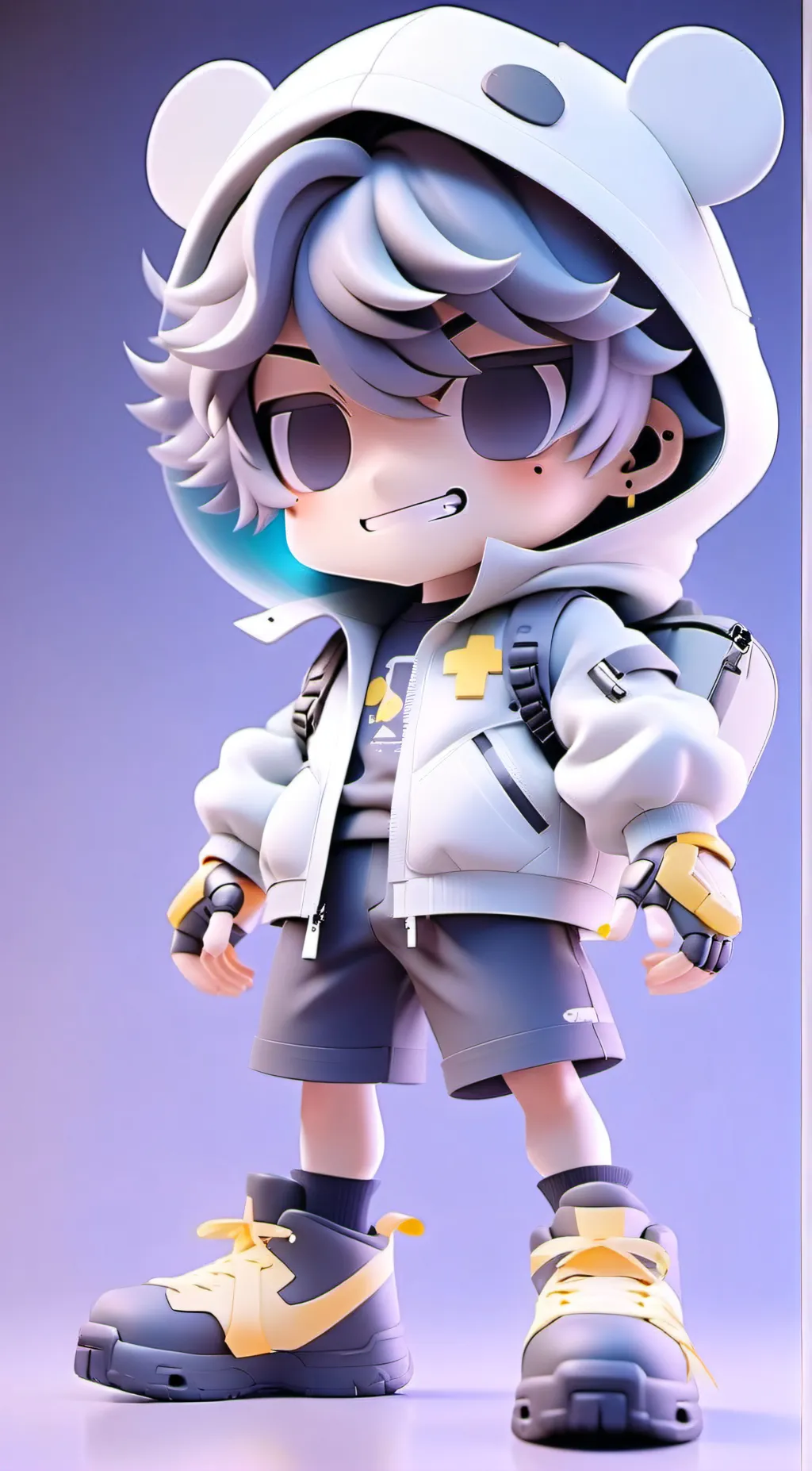 ai character: AI Smart CHARACTER background