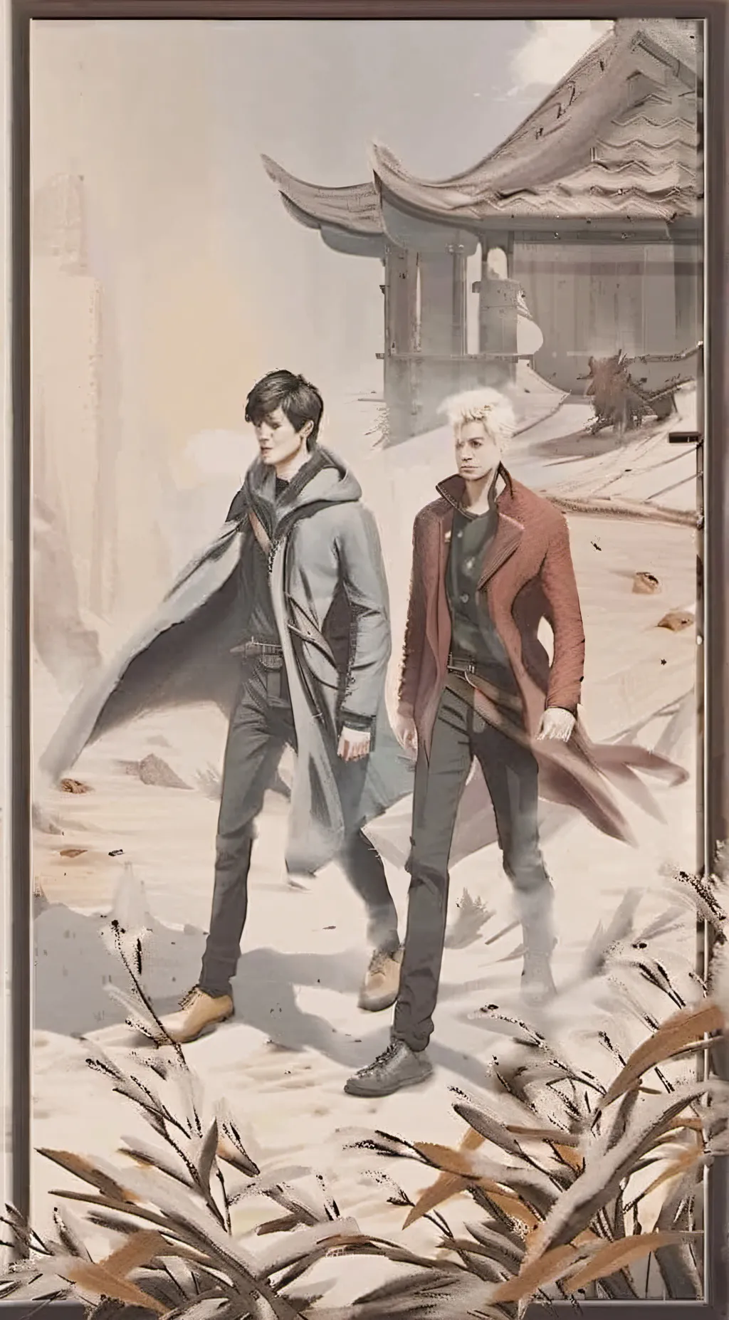 ai character: drarry background