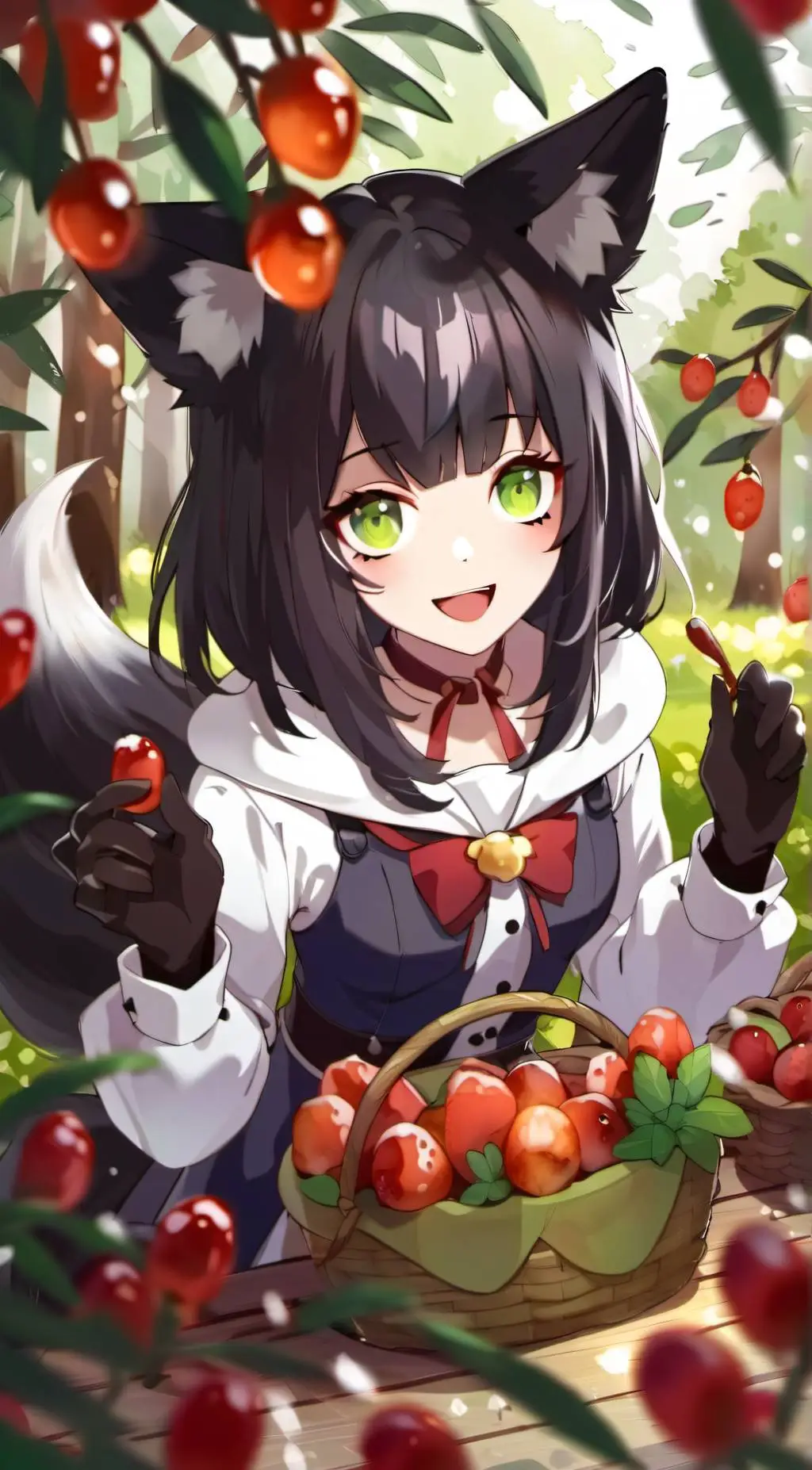 ai character: Vena background