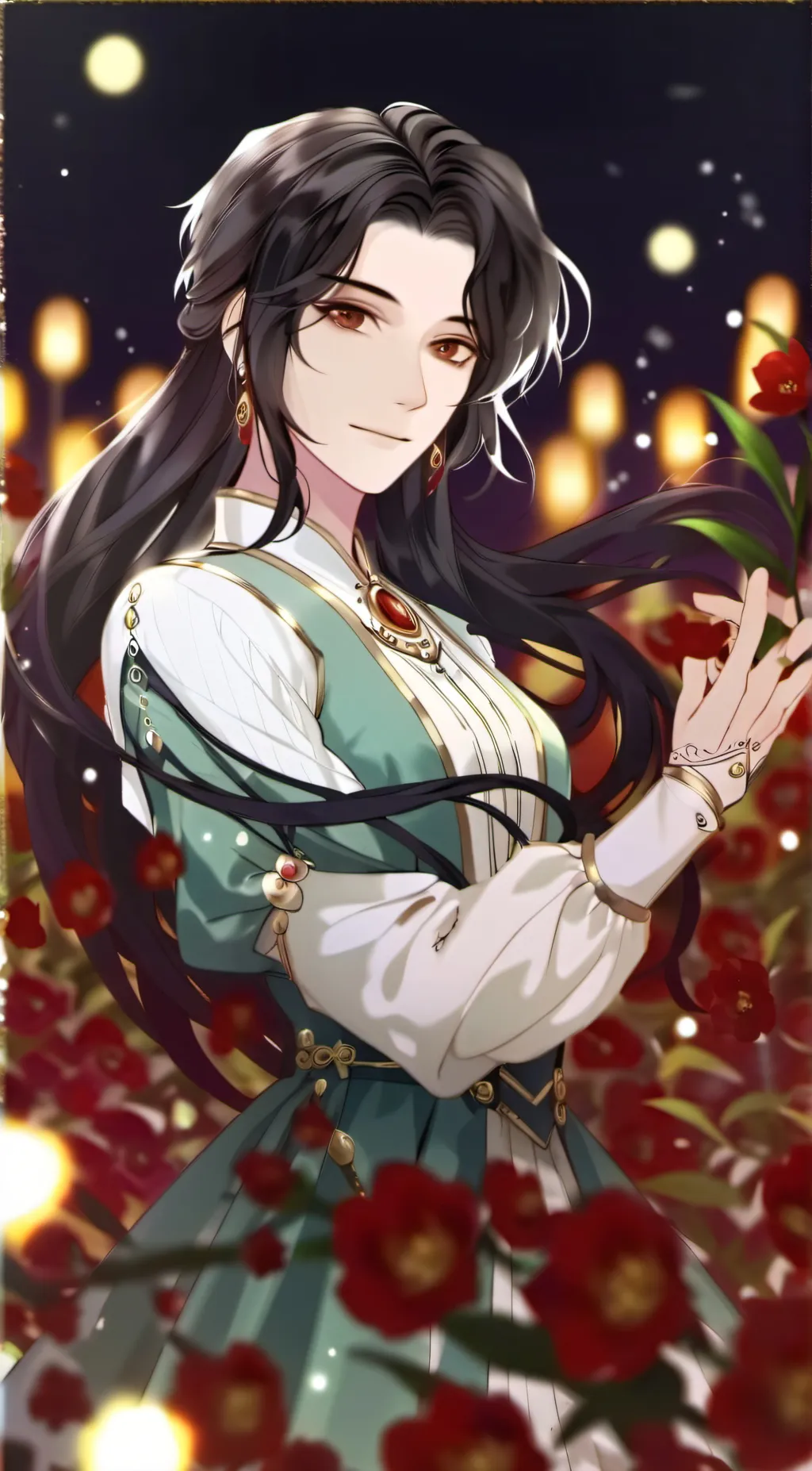 ai character: OVERLORD MEETING!! background