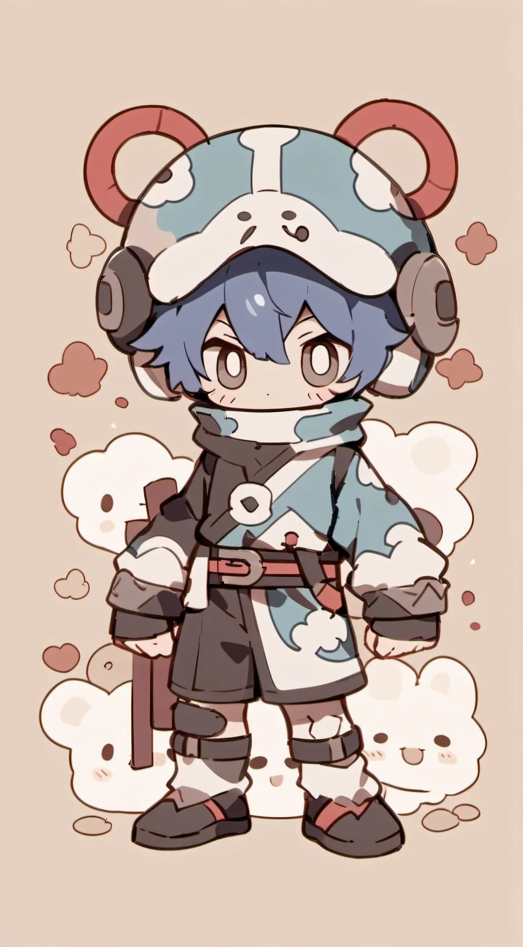 ai character: four background