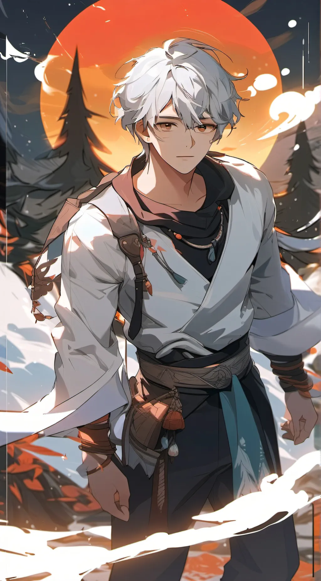 ai character: levi background