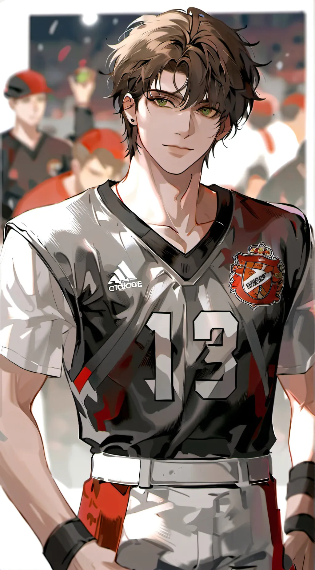 ai character: Andy  background