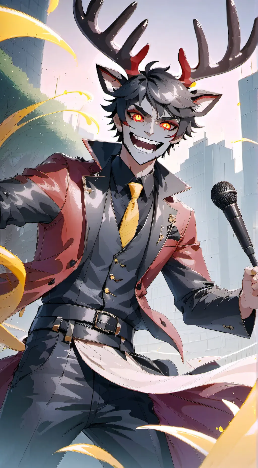 ai character: Alistair  background