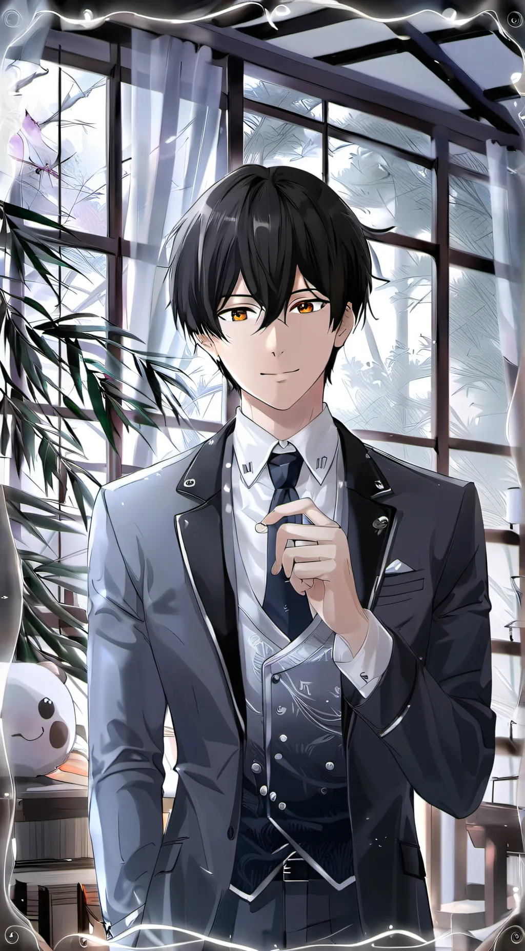 ai character: Naoto Tachibana background