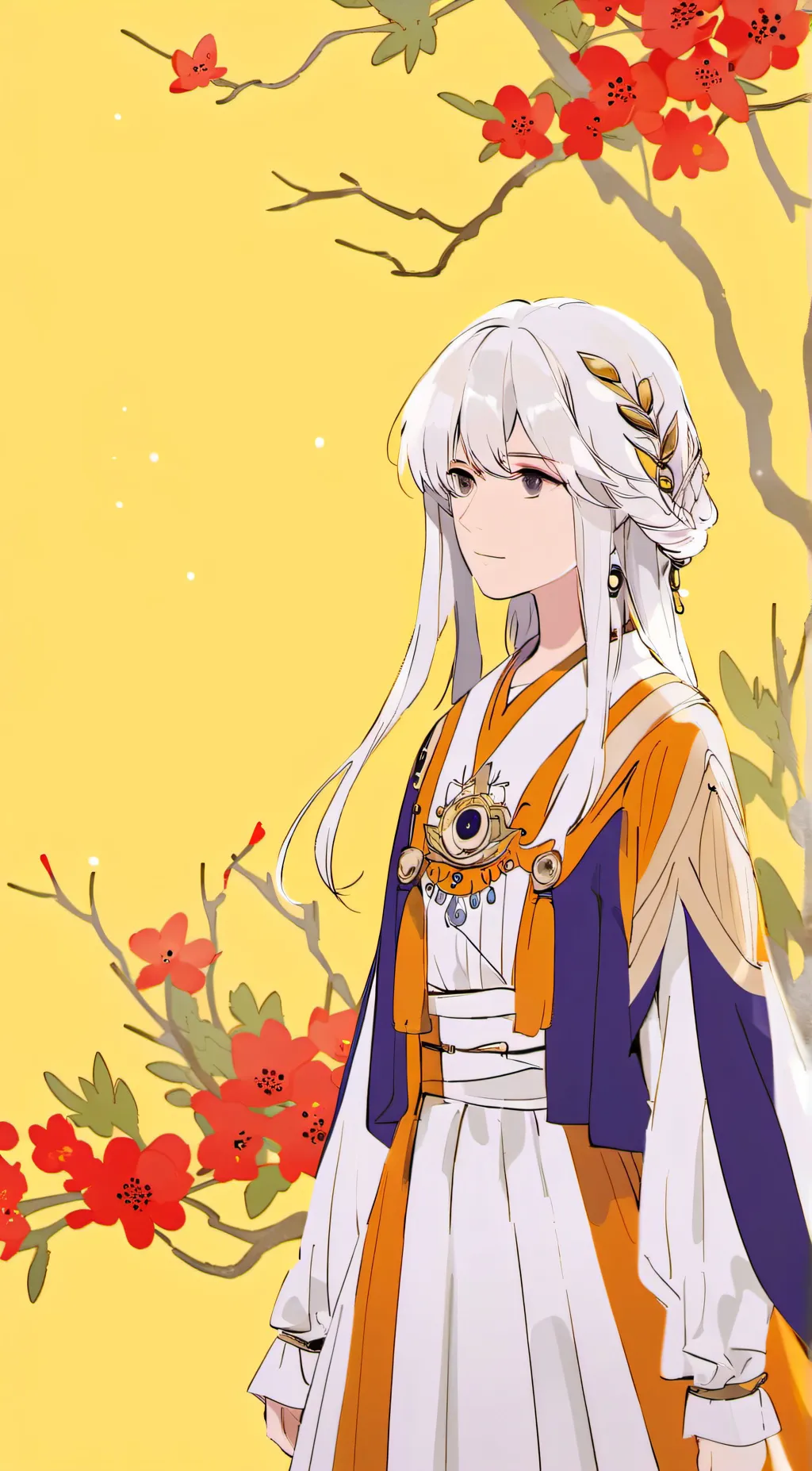 ai character: Lovely background