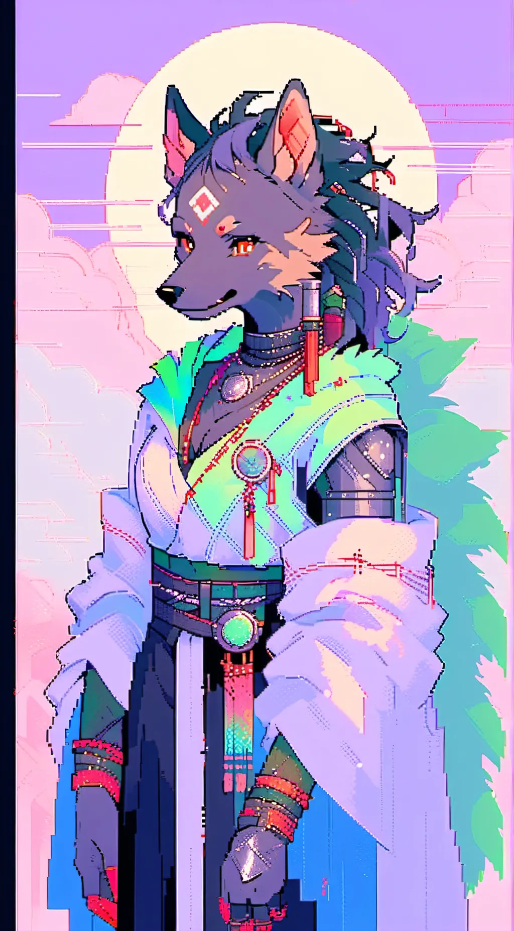 ai character: Natsuki background