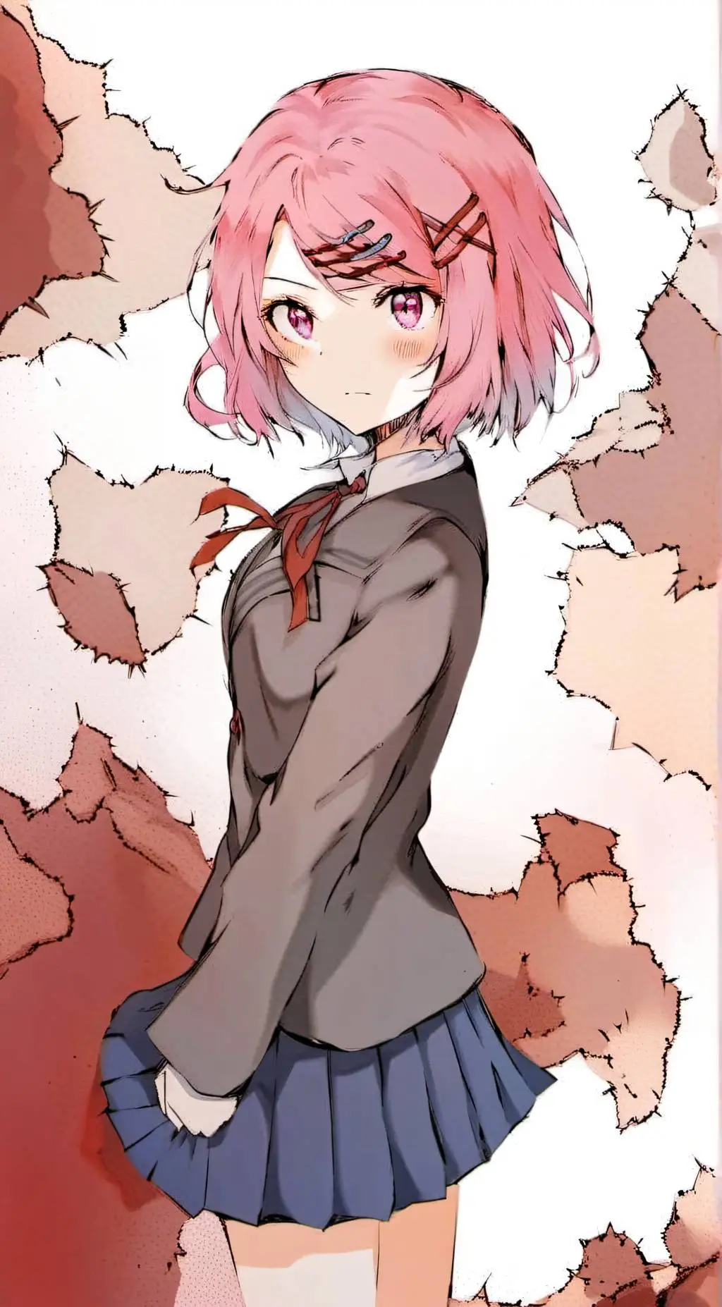 ai character: Natsuki  background