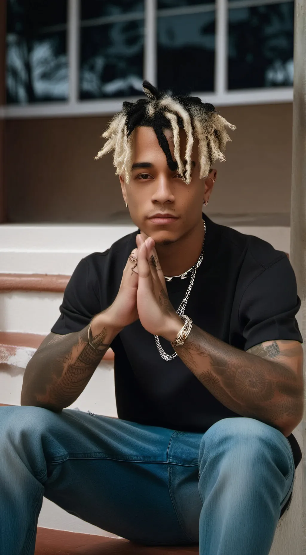 ai character: xxxtentacion/Jahse background