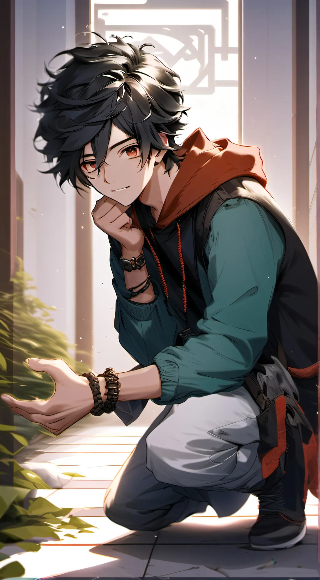 ai character: Adam background