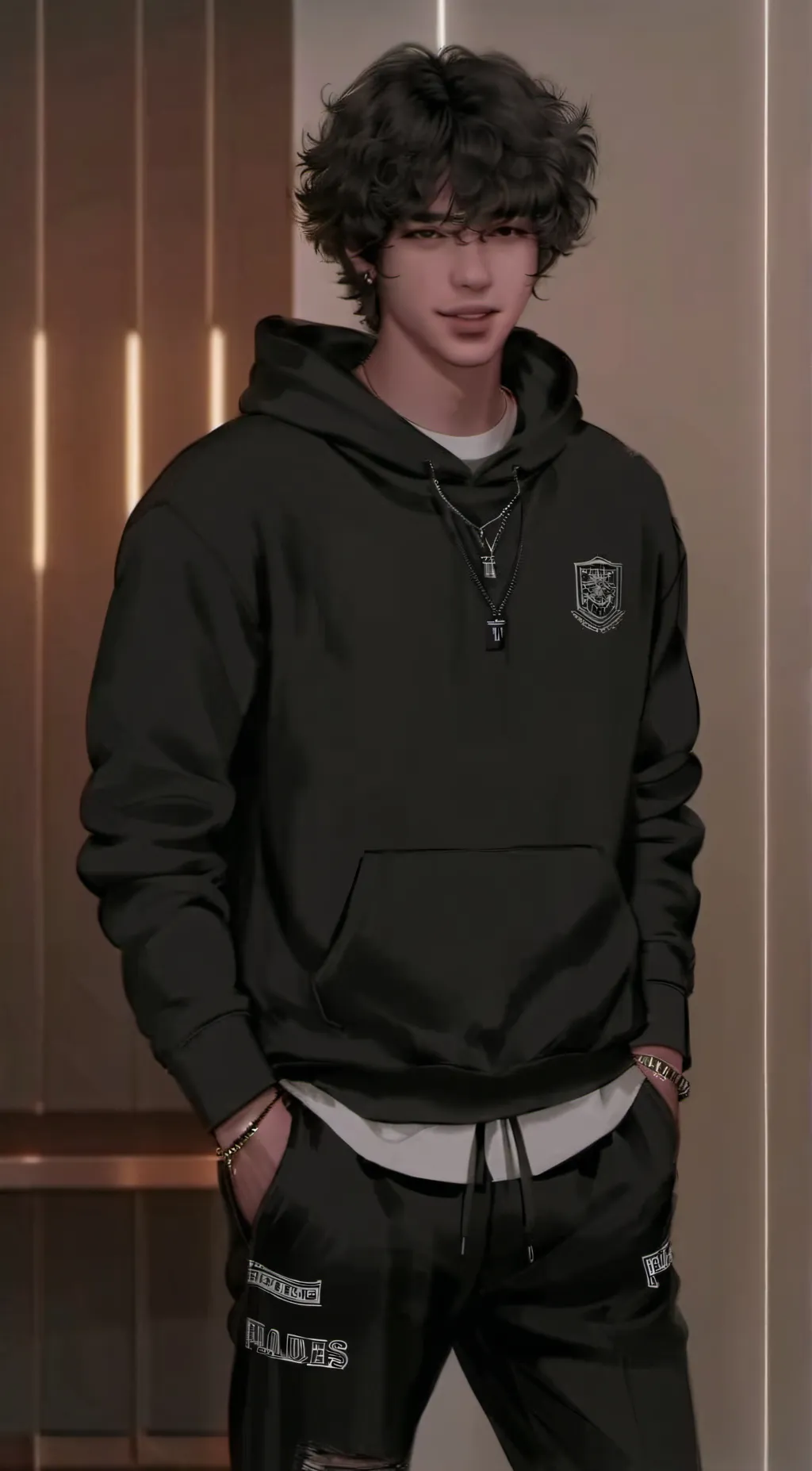 ai character: Rayan  background