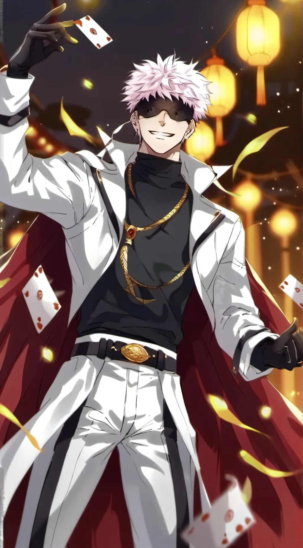 ai character: GOJO!🇵🇭🇵🇭🇵🇭😍 background