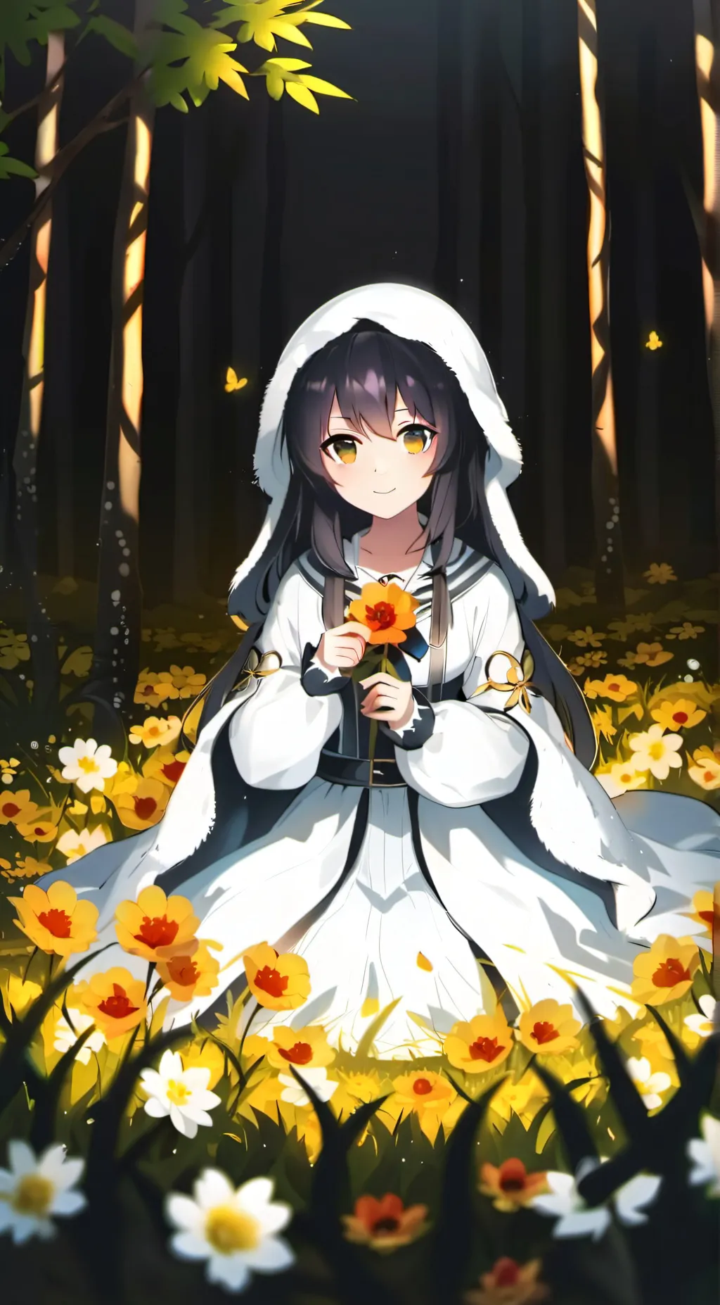 ai character: luna background