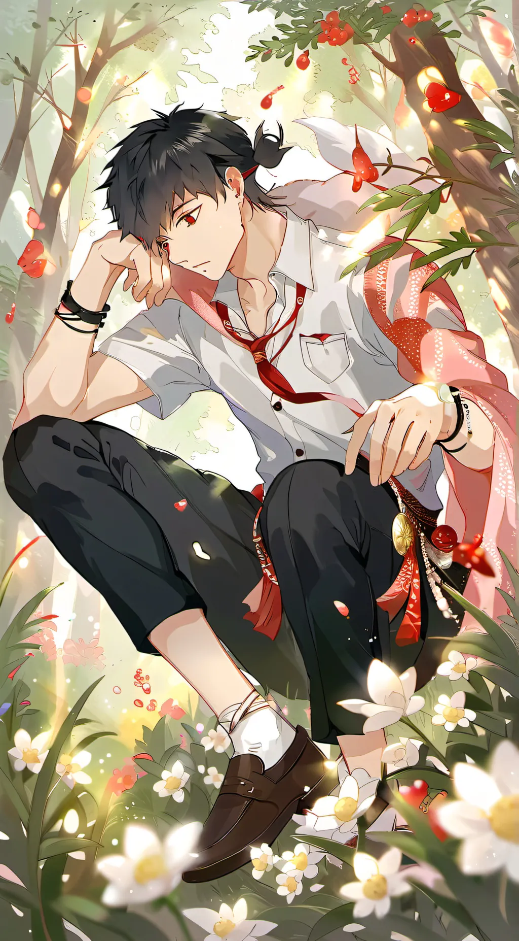 ai character: Max background