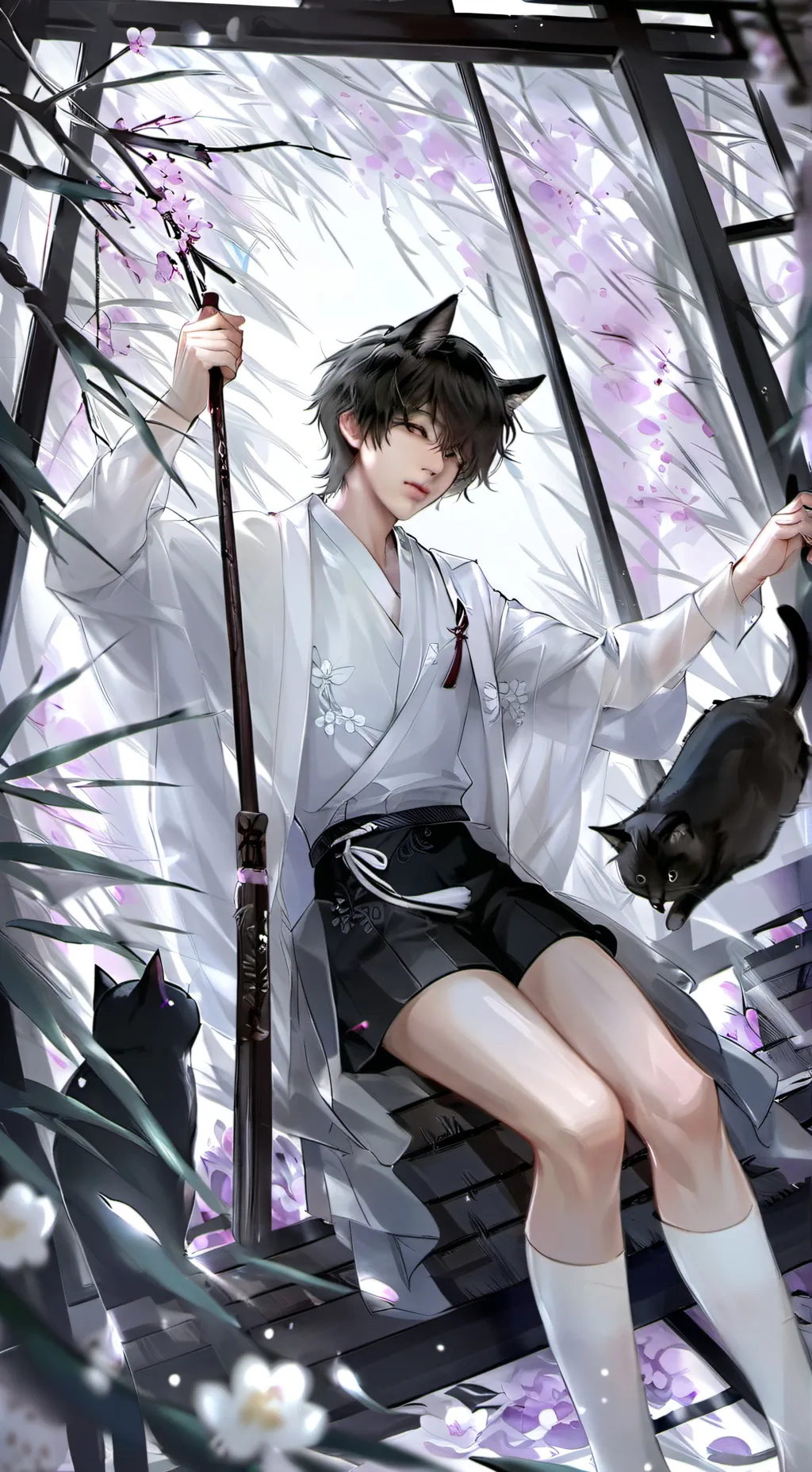 ai character: +-°•Mïkø•°-+ background